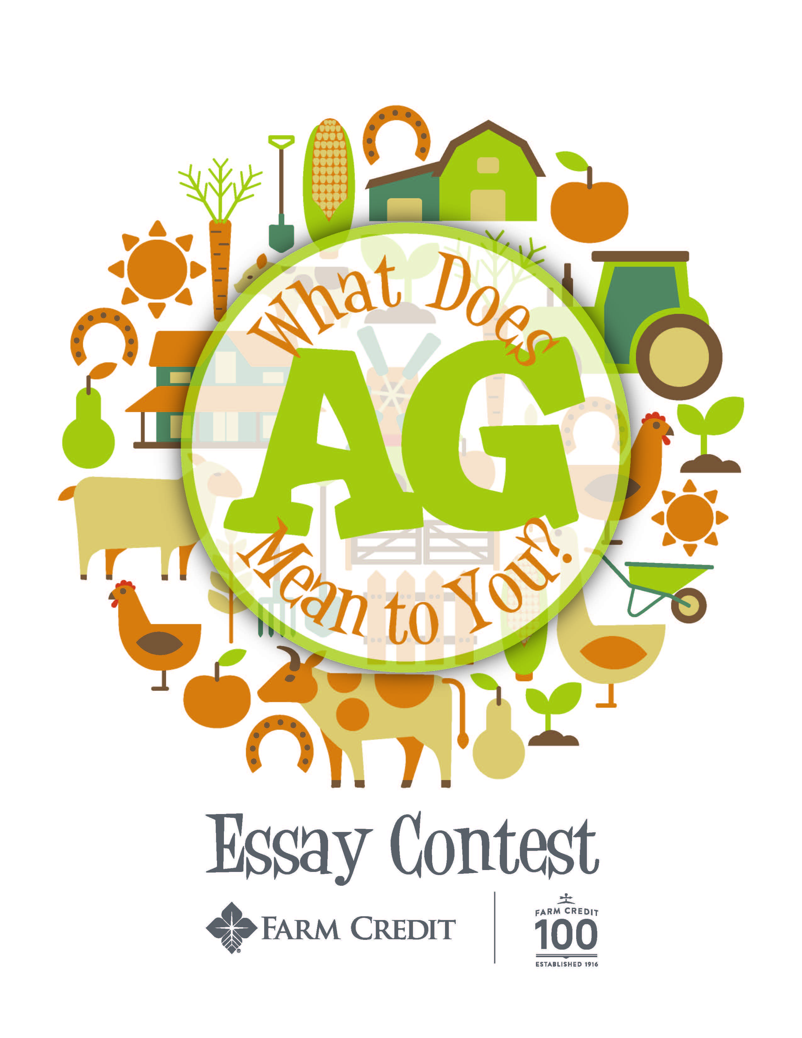 Farm Credit of the Virginias' What Does Ag Mean to You? Youth Essay Contest